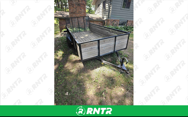 Trailer 7x14 Landscape Trailer – For rent in Saline, Michigan – Trailer Rental | RNTR.com – Image 1