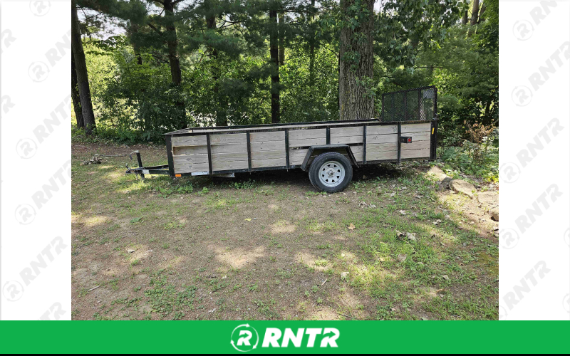 Trailer  7x14 Landscape Trailer – For rent in Saline, Michigan – Trailer Rental | RNTR.com – Image 2 of 2