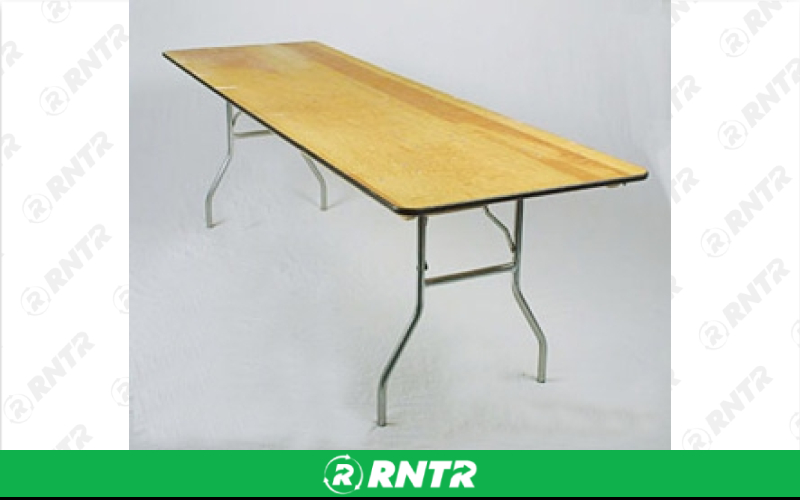 Maywood Furniture Corp. 8' Banquet Table – For rent in Wenonah, New Jersey – Y By Rental | RNTR.com – Image 3 of 3