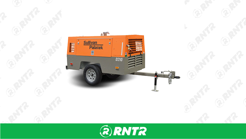 Sullair Air Compressor -  185 CFM with Jackhammer – For rent in wenonah, new-jersey – Y By Rental | RNTR.com – Image 1