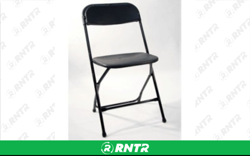McCourt Manufacturing Black Folding Chairs – For rent in wenonah, new-jersey – Y By Rental | RNTR.com – Image 1