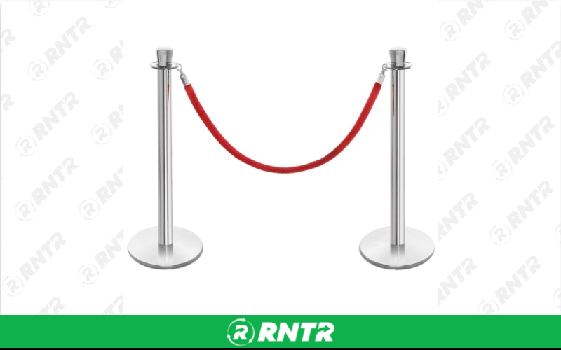 Generic Chrome Stanchion (velvet ropes rented separately) – For rent in wenonah, new-jersey – Y By Rental | RNTR.com – Image 1
