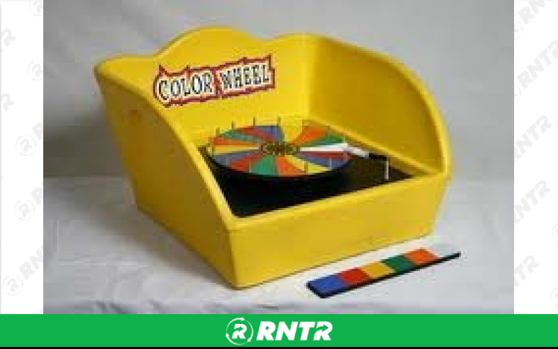 Huffer Mfg Color Wheel:  Table Top Carnival Game – For rent in wenonah, new-jersey – Y By Rental | RNTR.com – Image 1