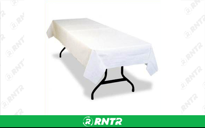 Generic LINEN - 52 X 114 -WHITE/IVORY/BLK – For rent in isanti, minnesota – Isanti Rental Inc | RNTR.com – Image 1
