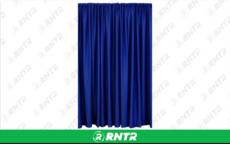 Exclusively Expo Pipe & Drape -  8' High -  Premier Cloth – For rent in wenonah, new-jersey – Y By Rental | RNTR.com – Image 1