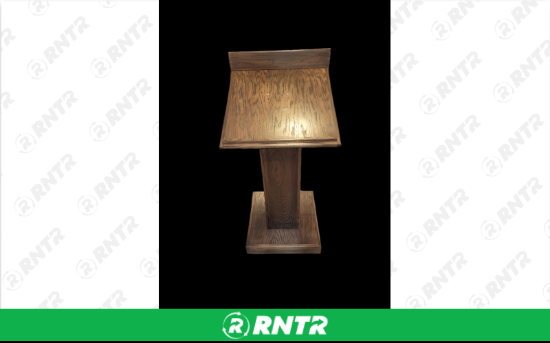 Generic PODIUM - WOODEN – For rent in Isanti, Minnesota – Isanti Rental Inc | RNTR.com – Image 1