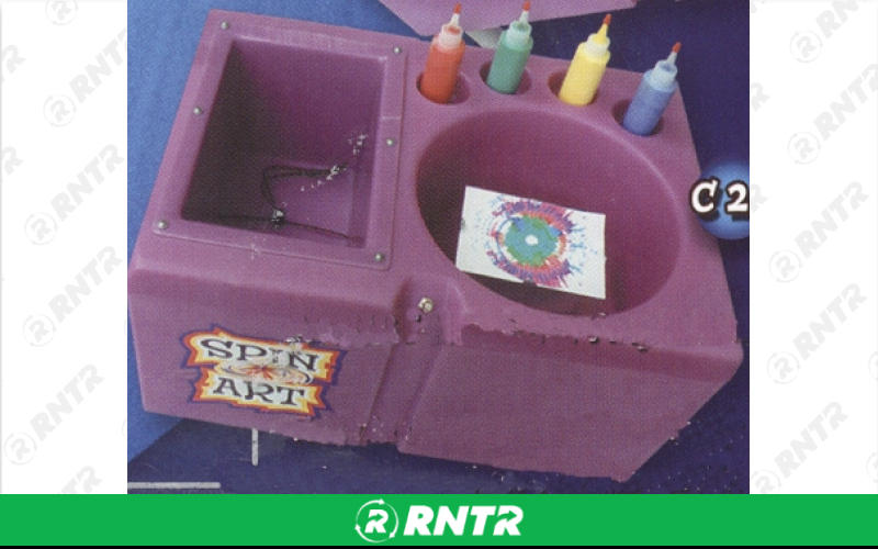Huffer Mfg Spin Art:  Table Top Carnival Game – For rent in wenonah, new-jersey – Y By Rental | RNTR.com – Image 1