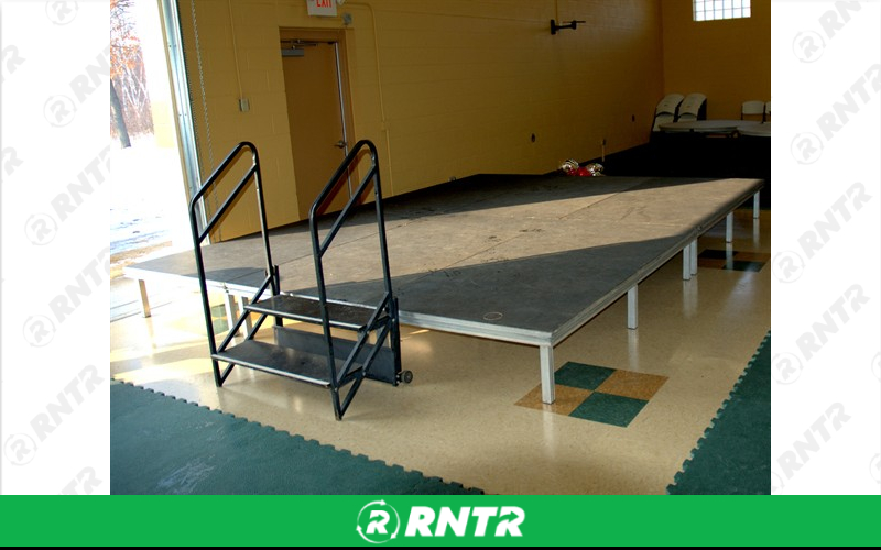 Generic STAGING - 4X8 FT SECTIONS - W/STEPS – For rent in isanti, minnesota – Isanti Rental Inc | RNTR.com – Image 1