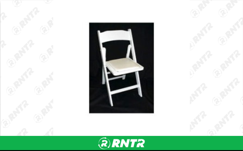 Generic White Padded Chairs (wedding chairs) – For rent in wenonah, new-jersey – Y By Rental | RNTR.com – Image 1