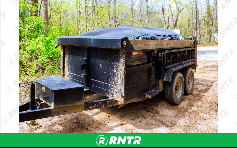 Custom 12 Foot Tandem Axle Dump Trailer – For rent in Alexandria, Minnesota – Jared's Rent-All | RNTR.com – Image 1