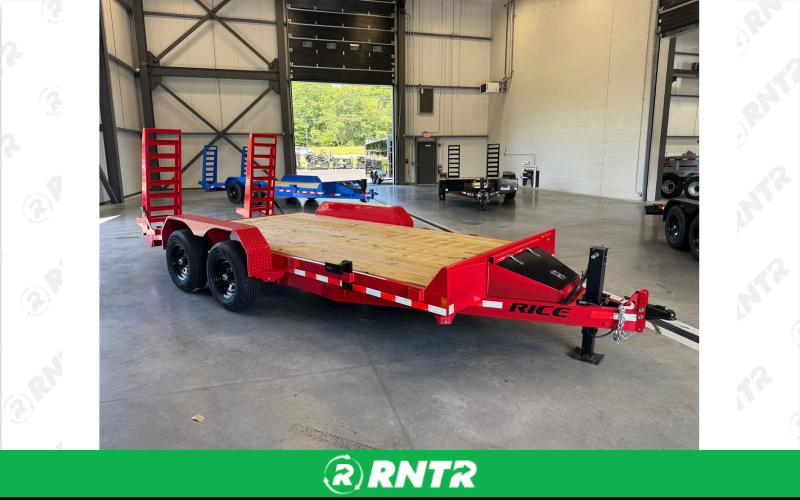 RICE 7 X 14 EQUIPMENT TRAILER 14KGVW – For rent in laconia, new-hampshire – LHL Equipment | RNTR.com – Image 1