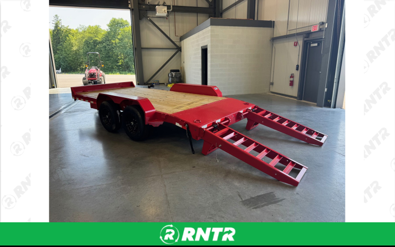 RICE 7 X 14 EQUIPMENT TRAILER 14KGVW – For rent in Laconia, New Hampshire – LHL Equipment | RNTR.com – Image 2 of 3