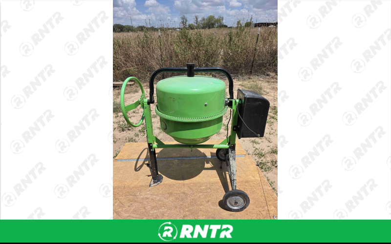 Green Concrete Mixer – For rent in San Antonio, Texas – McQueeneys | RNTR.com – Image 2 of 5