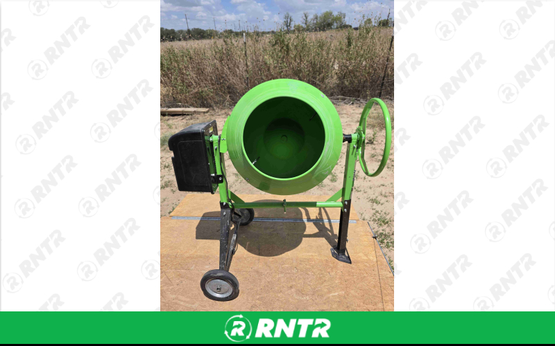 Green Concrete Mixer – For rent in San Antonio, Texas – McQueeneys | RNTR.com – Image 5 of 5