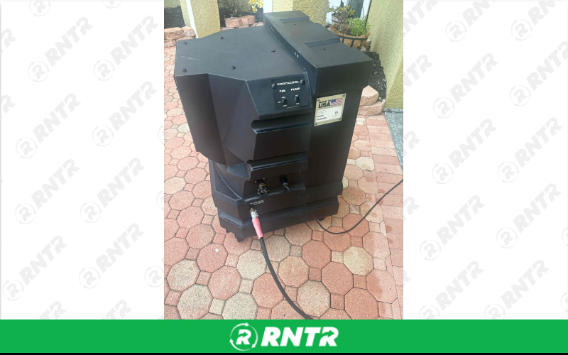 Portacool Portacool Cyclone 3000 Evaporative Cooler Rental | Outdoor Cooling | Party &amp; Jobsite – For rent in Tampa, Florida – Sprk Rental | RNTR.com – Image 3 of 5