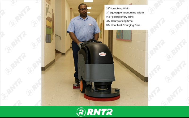 SUNMAX SUNMAX RT50D+ 22" Self-Propelled Floor Scrubber – For rent in Miami, Florida – Xclusive One Cleaning | RNTR.com – Image 2 of 3