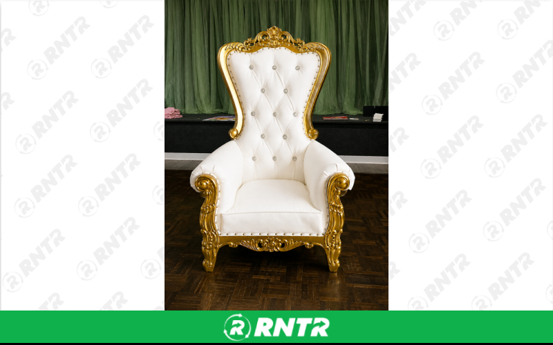 Luminate brands Throne Chair – For rent in Highland Park, Illinois – Magnolia Rentals | RNTR.com – Image 1