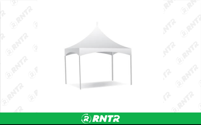 Generic 10 x 10 High Peak Tent – For rent in new-braunfels, texas – Hill Country Event Rentals | RNTR.com – Image 1