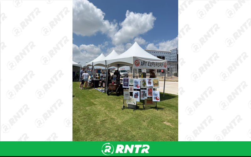 Generic 10 x 10 High Peak Tent – For rent in New Braunfels, Texas – Hill Country Event Rentals | RNTR.com – Image 3 of 3