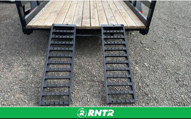 MS Trailers 10ft Utility Trailer – For rent in Eagle Point, Oregon – EDS Rentals | RNTR.com – Image 4 of 9