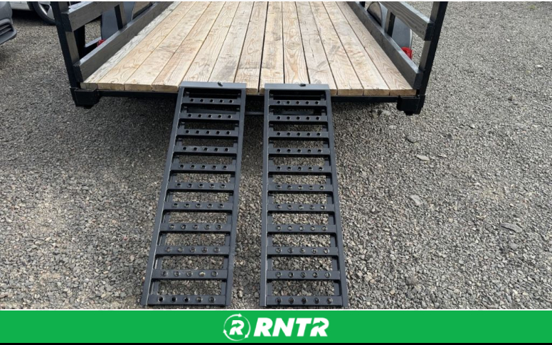 MS Trailers 10ft Utility Trailer – For rent in Eagle Point, Oregon – EDS Rentals | RNTR.com – Image 5 of 9