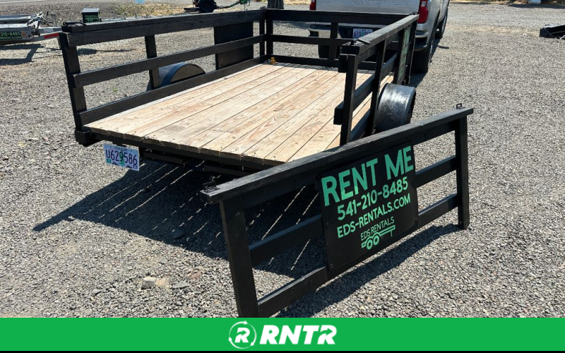 MS Trailers 10ft Utility Trailer – For rent in Eagle Point, Oregon – EDS Rentals | RNTR.com – Image 8 of 9