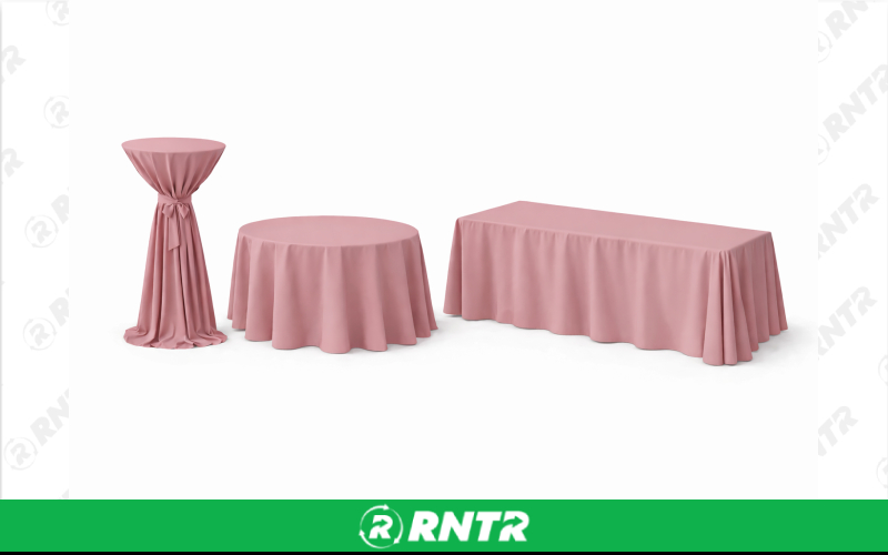 Generic 120 Round Linen - Dusty Rose – For rent in new-braunfels, texas – Hill Country Event Rentals | RNTR.com – Image 1