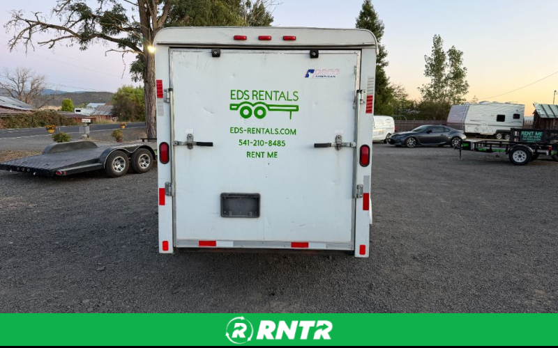 Pace American 12ft Enclosed Trailer – For rent in Eagle Point, Oregon – EDS Rentals | RNTR.com – Image 4 of 6