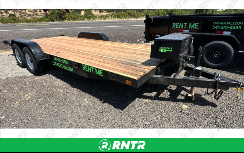 Morgan Built 18ft Flatbed Trailer – For rent in Eagle Point, Oregon – EDS Rentals | RNTR.com – Image 5 of 5