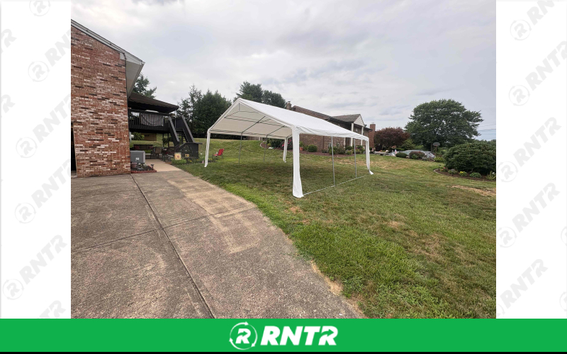 quictent 20x20 heavy duty tent – For rent in Oakdale, Pennsylvania – KS Party Rentals | RNTR.com – Image 2 of 3