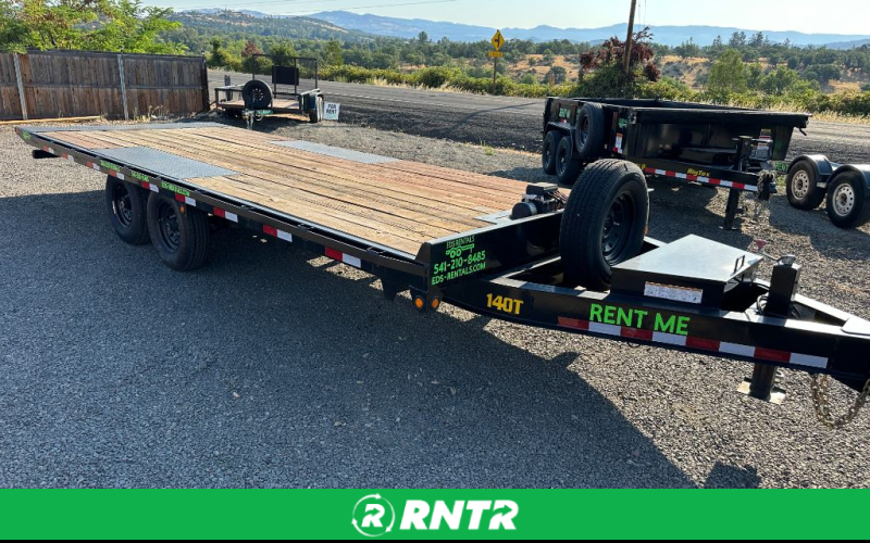 Big Tex 22ft Deckover Tilt Flatbed – For rent in eagle-point, oregon – EDS Rentals | RNTR.com – Image 1