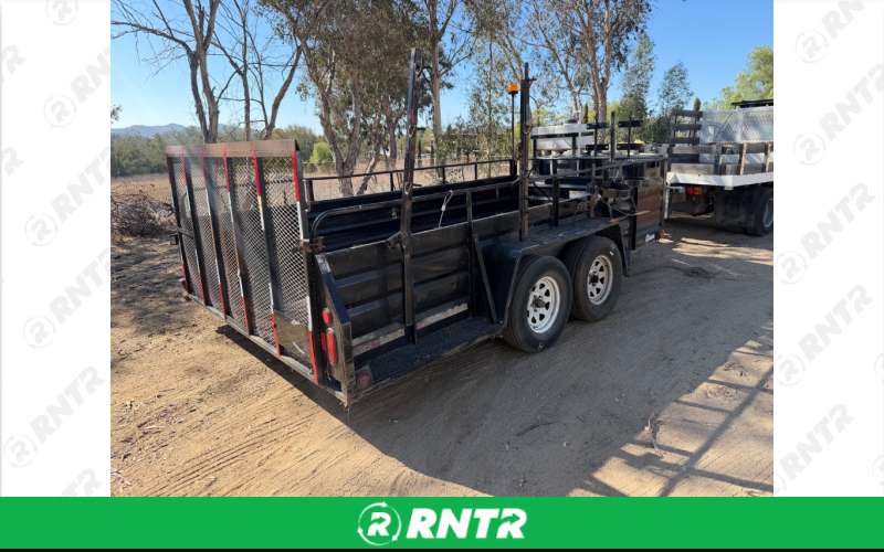 marksman equipment trailer 6.5 x 14 x 3 equipment utility trailer – For rent in Alpine, California – VerifiedTrailerRentals | RNTR.com – Image 2 of 6