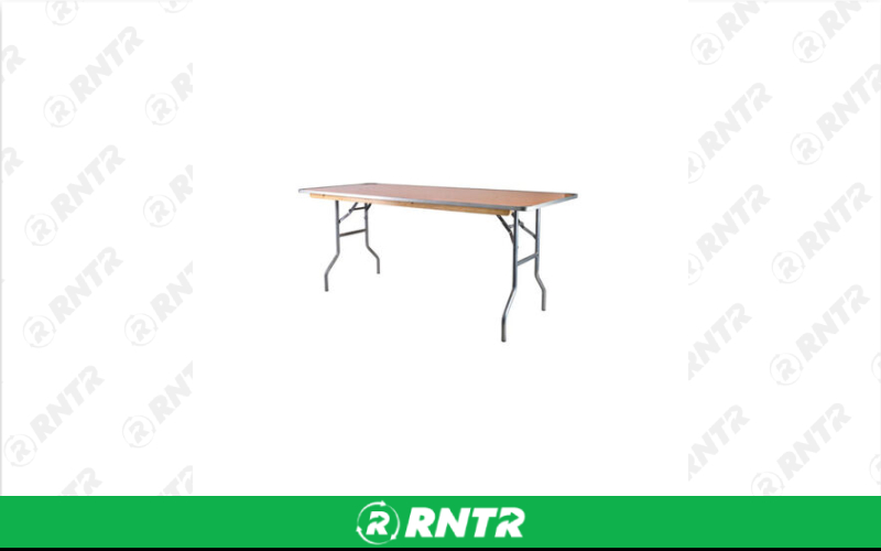 Generic 6' Banquet Table – For rent in new-braunfels, texas – Hill Country Event Rentals | RNTR.com – Image 1