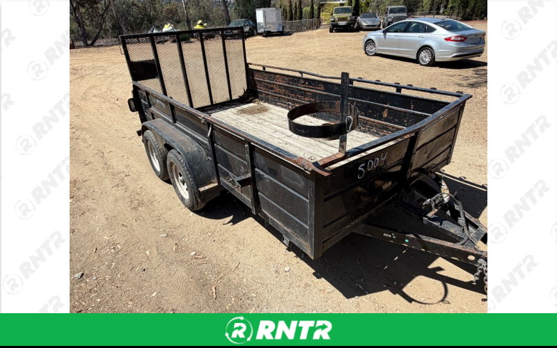 texas trailer  6 x 12 x 3 equipment trailer 5500 lbs payload – For rent in Alpine, California – VerifiedTrailerRentals | RNTR.com – Image 2 of 10