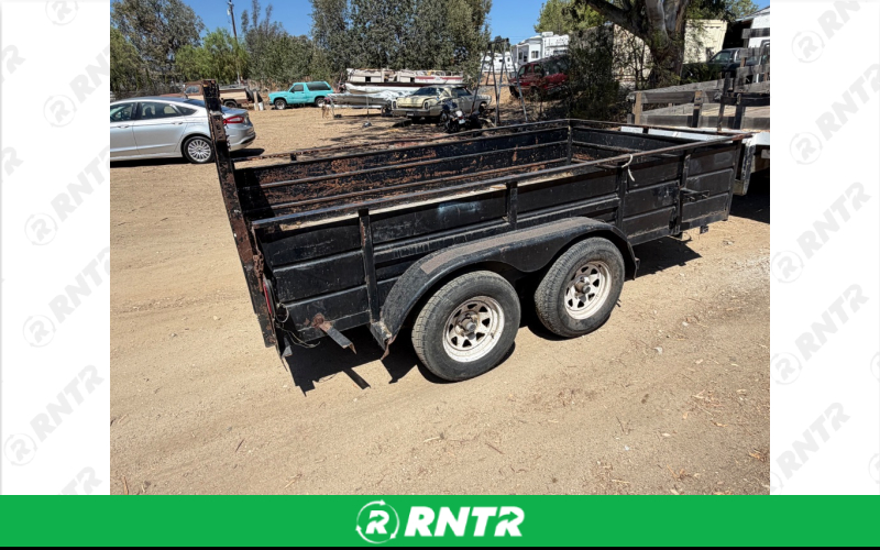 texas trailer  6 x 12 x 3 equipment trailer 5500 lbs payload – For rent in Alpine, California – VerifiedTrailerRentals | RNTR.com – Image 3 of 10