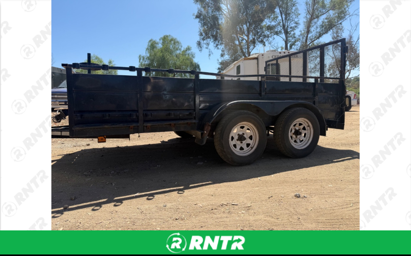 texas trailer  6 x 12 x 3 equipment trailer 5500 lbs payload – For rent in Alpine, California – VerifiedTrailerRentals | RNTR.com – Image 7 of 10