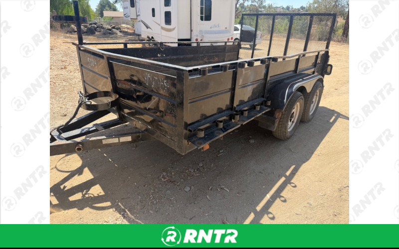 texas trailer  6 x 12 x 3 equipment trailer 5500 lbs payload – For rent in Alpine, California – VerifiedTrailerRentals | RNTR.com – Image 9 of 10