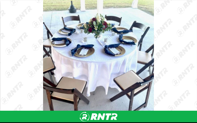 Generic 60 Round Table – For rent in New Braunfels, Texas – Hill Country Event Rentals | RNTR.com – Image 2 of 2