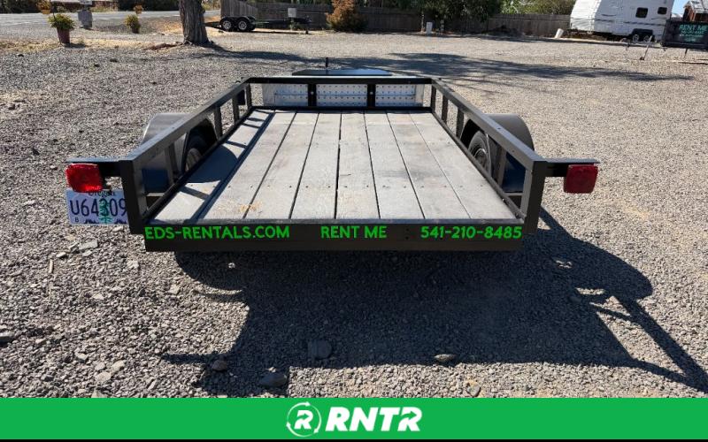 Bulldog 8ft Utility Trailer – For rent in Eagle Point, Oregon – EDS Rentals | RNTR.com – Image 2 of 8