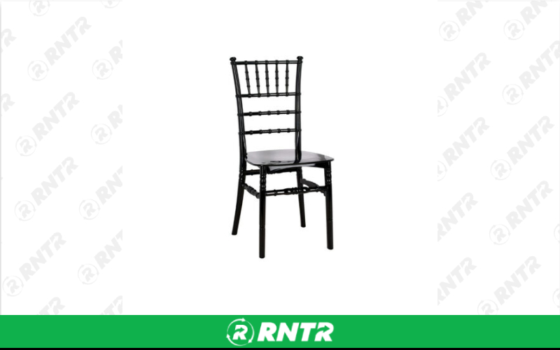 Generic Black Chiavari Chair – For rent in New Braunfels, Texas – Hill Country Event Rentals | RNTR.com – Image 2 of 3
