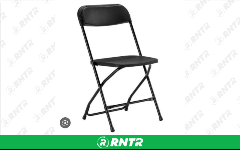 Mainstay Black concetta chairs – For rent in Oakdale, Pennsylvania – KS Party Rentals | RNTR.com – Image 2 of 2
