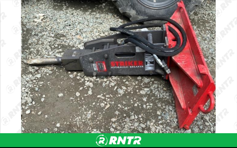 STRIKER TOKU AMERICA INC BREAKER -  4M HYDRAULIC SKID STEER RAMMER 550 FT LBS – For rent in ontario, new-york – Altra Rental | RNTR.com – Image 1