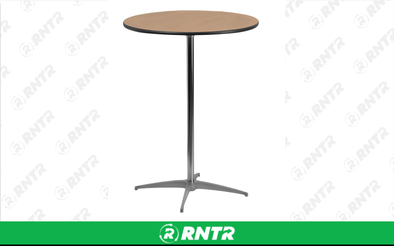 Generic Cocktail Table (Stand) – For rent in new-braunfels, texas – Hill Country Event Rentals | RNTR.com – Image 1