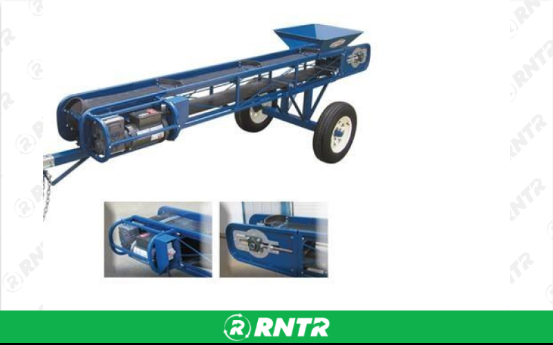 CLAIRCO-MATHIEU EQUIPMENT CONVEYOR -  20' MODULAR -  TOWABLE -  FOR DIRT & SMALL DEBRIS -  W/WHEEL KIT & TOW PACK – For rent in ontario, new-york – Altra Rental | RNTR.com – Image 1