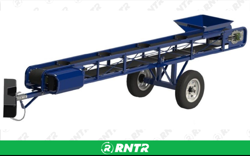 CLAIRCO-MATHIEU EQUIPMENT CONVEYOR -  20' TROUGHING -  TOWABLE -  FOR DIRT & SMALL DEBRIS -  W/WHEEL KIT & TOW PACK – For rent in ontario, new-york – Altra Rental | RNTR.com – Image 1
