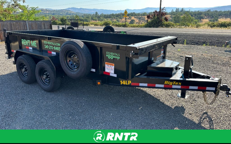 Big Tex Dump Trailer 7x14 – For rent in eagle-point, oregon – EDS Rentals | RNTR.com – Image 1