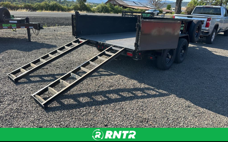 Big Tex Dump Trailer 7x14 – For rent in Eagle Point, Oregon – EDS Rentals | RNTR.com – Image 2 of 4