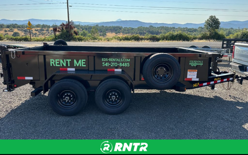 Big Tex Dump Trailer 7x14 – For rent in Eagle Point, Oregon – EDS Rentals | RNTR.com – Image 3 of 4
