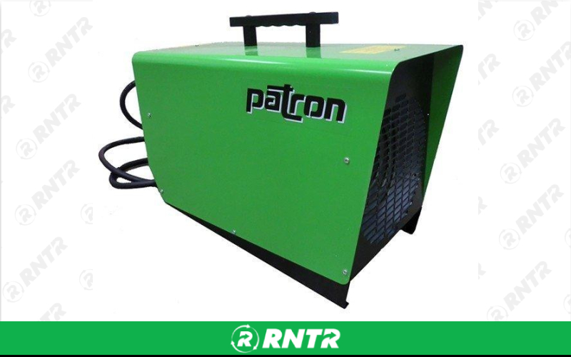 PATRON RENTQUIP USA INC HEATER -  ELECTRIC 220V 50AMP -  6000-9000W -  350CFM -  30 - 700 BTU/HR NEMA 14-50P PLUG – For rent in ontario, new-york – Altra Rental | RNTR.com – Image 1
