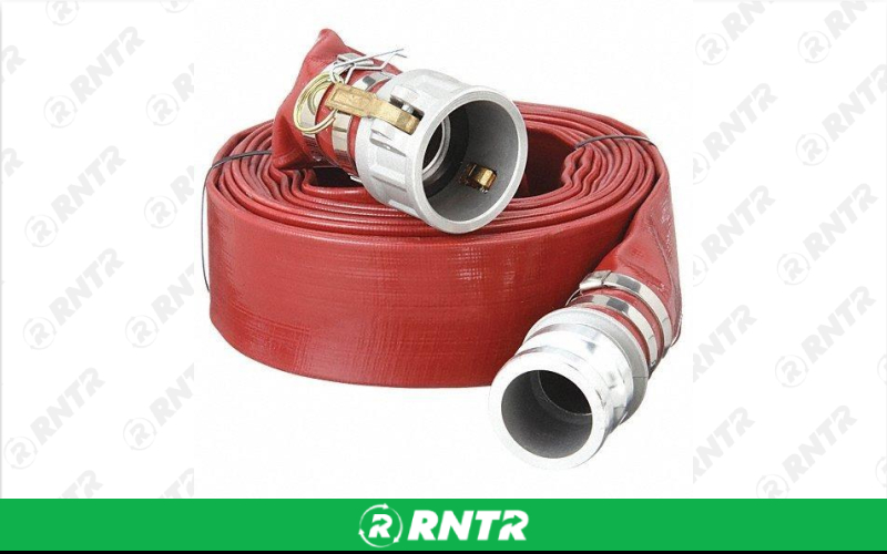 VARIOUS HOSE -  DISCHARGE -  6 X 50' RED HD PVC CAMLOCKS – For rent in ontario, new-york – Altra Rental | RNTR.com – Image 1
